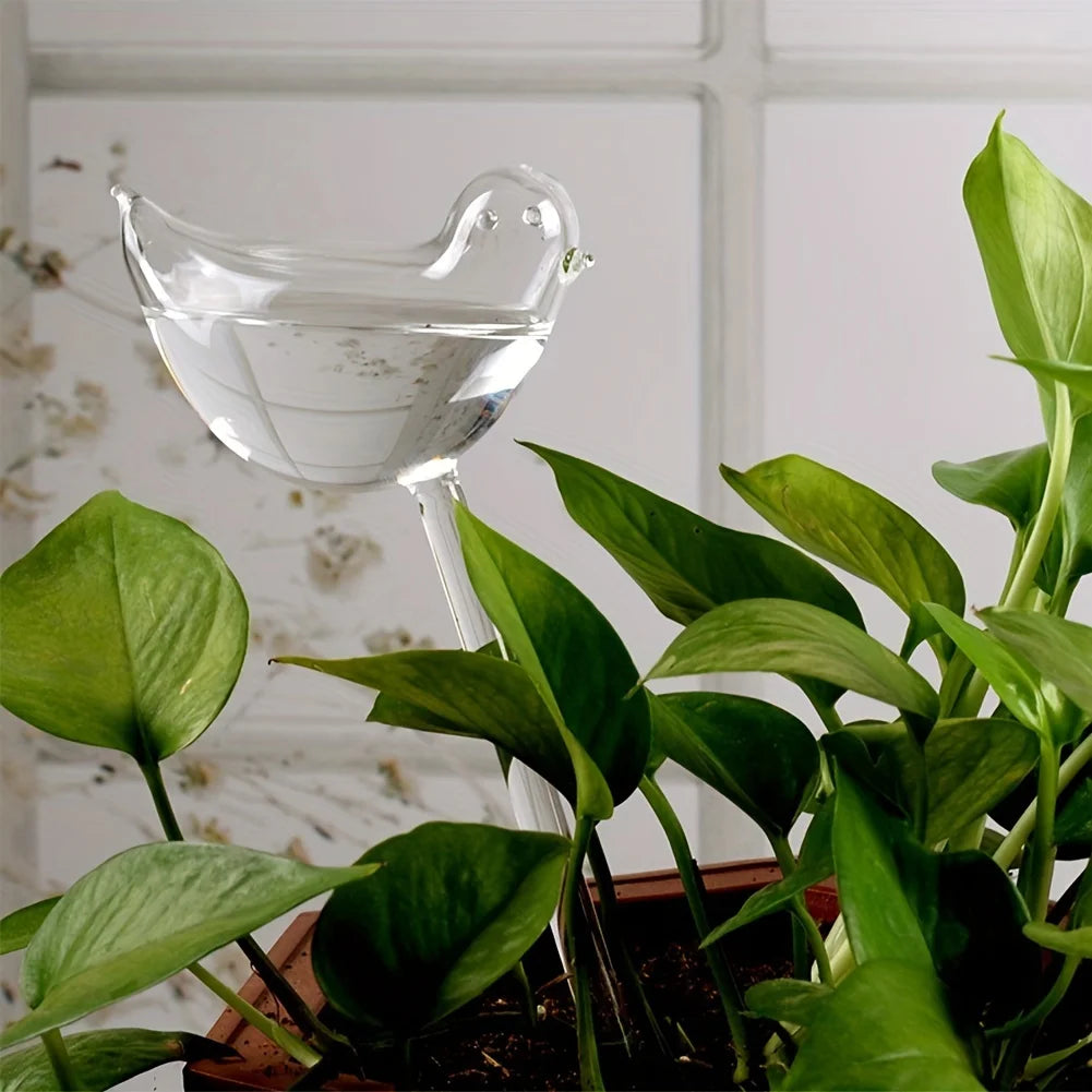 Self-Watering Globes, 5-Pack Bird-Shaped Automatic Plant Waterers