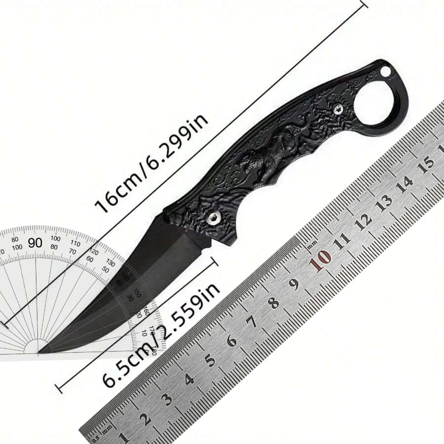 Folding Outdoor Pocket Knife with Stainless Steel Blade