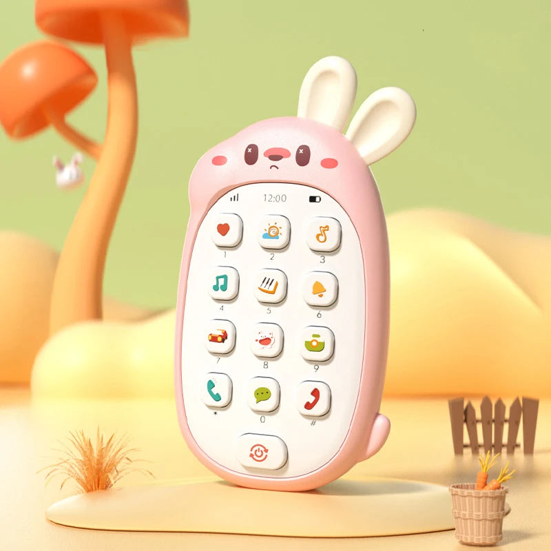 Baby Toy Phone with Music and Interactive Buttons for Infants