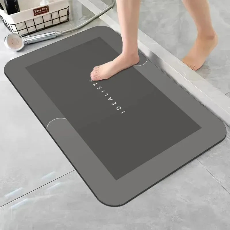Diatomaceous Earth Bath Mat – Fast Drying Non Slip Floor Mat