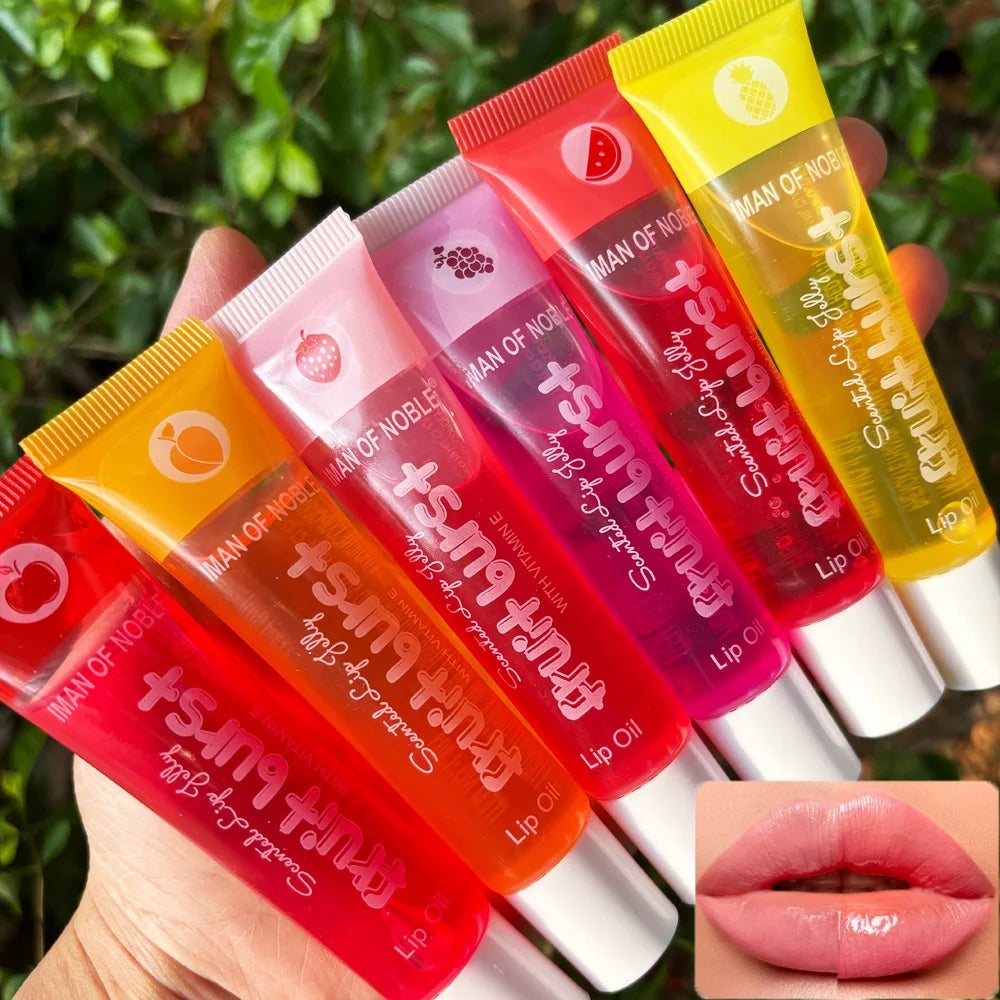 6-Piece Lip Gloss Set – Fruity Hydrating & Moisturizing Gloss