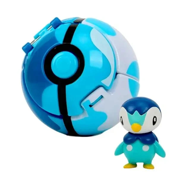 Anime Figure with Ball – Mini PVC Collectible Model Toy