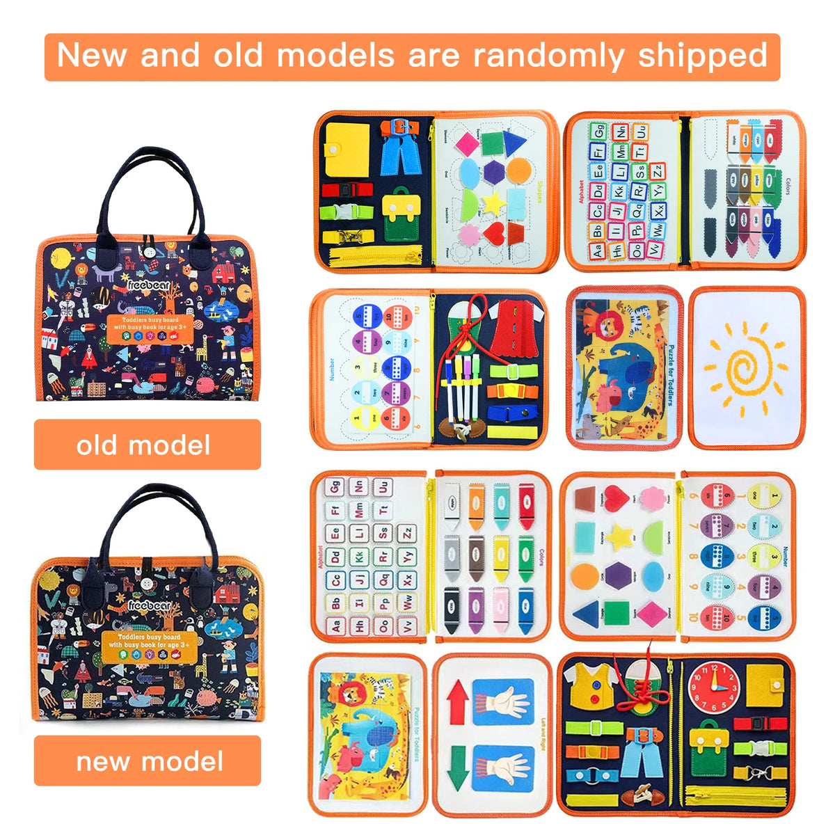 Montessori Busy Board – Sensory Educational Learning Toy for Kids