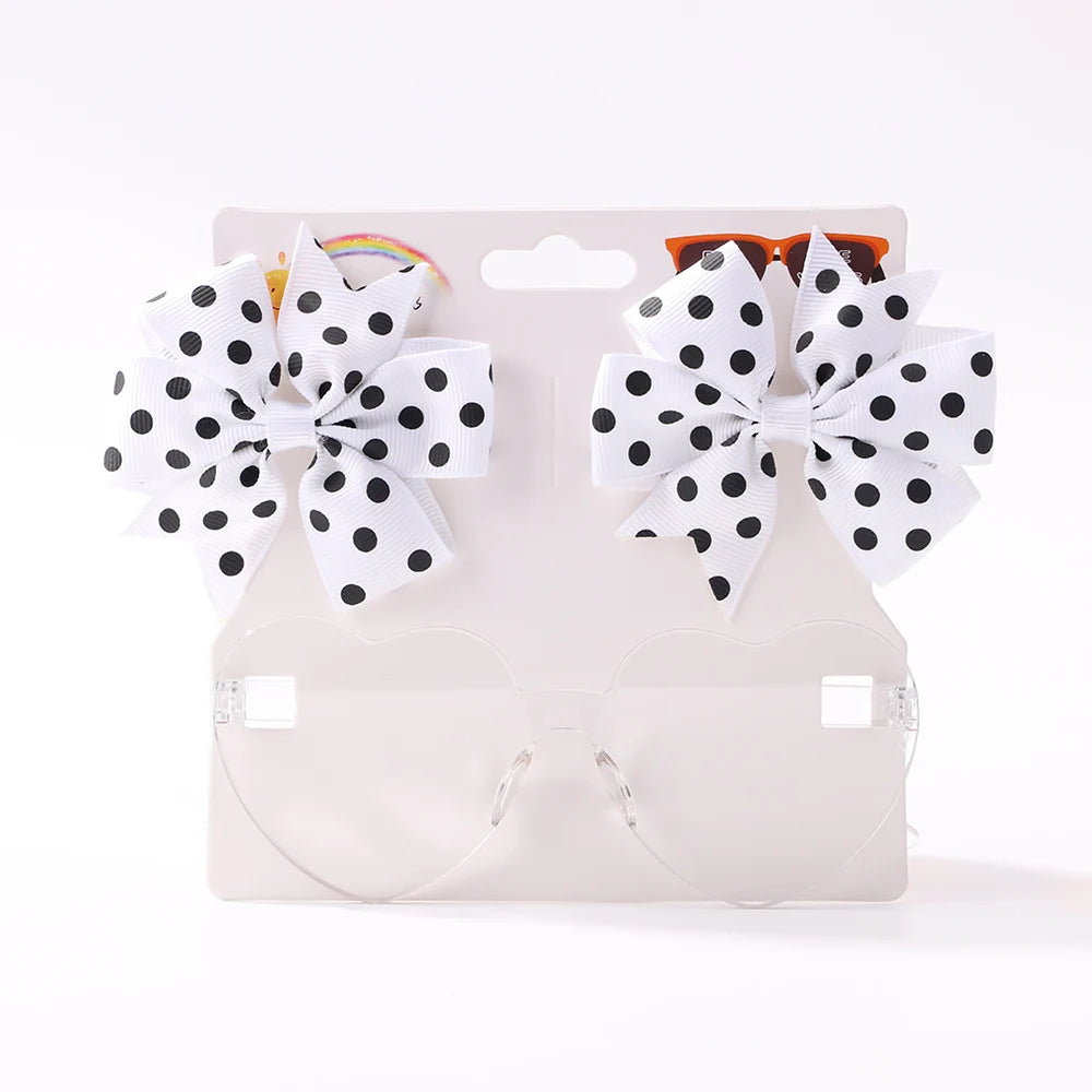 Girls Hair Bow Clips