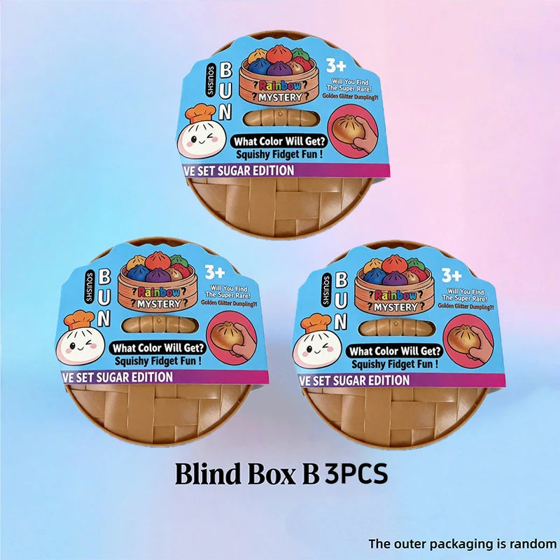 Dumpling Squishy Fidget Toy