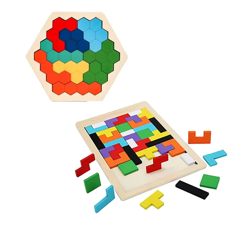 Wooden Tangram Puzzle