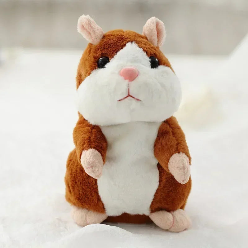 Talking Hamster Plush Toy – Interactive Sound Animal Doll