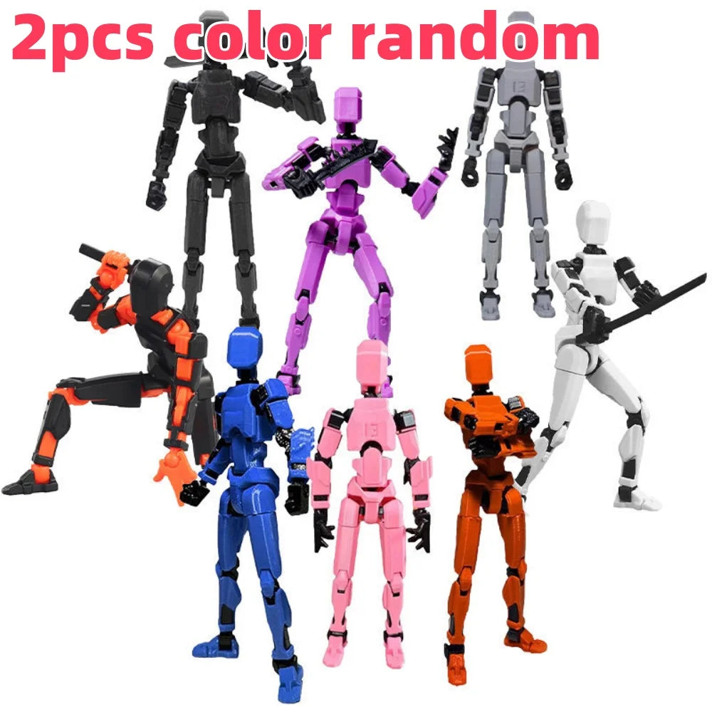 Multi-Jointed Robot Action Figure – Movable Poseable Model