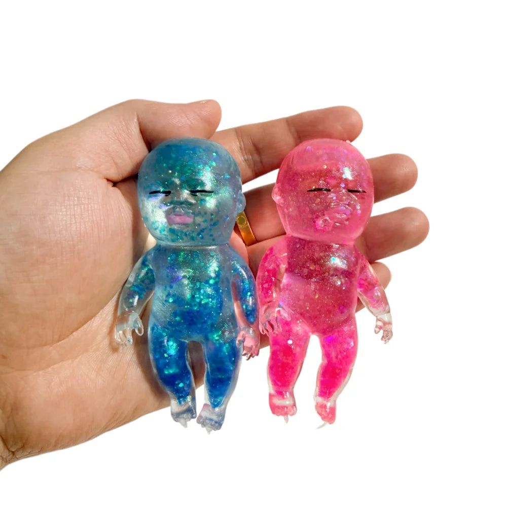 Stress Relief Squishy Baby Toy – Squeeze Fidget Desk Toy