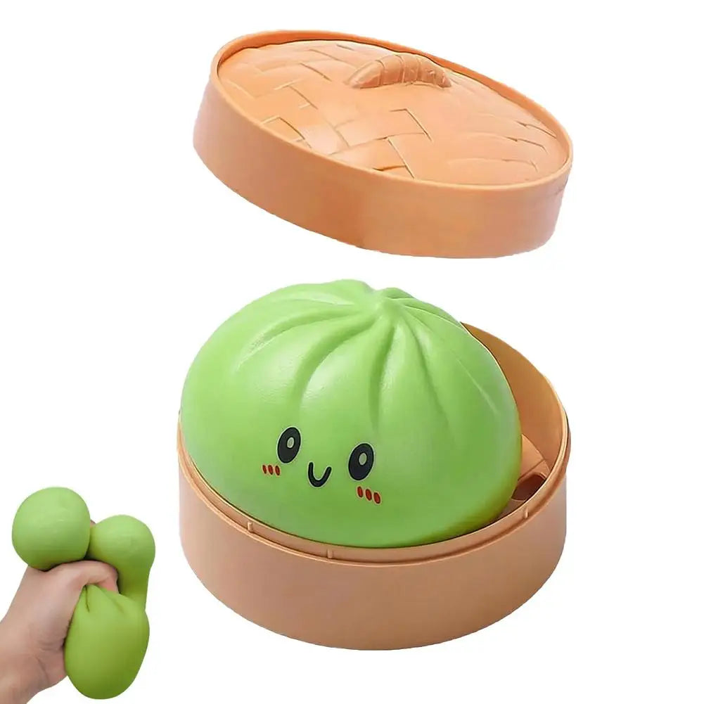 Squishy Stress Relief Toy – Steamed Bun Sensory Fidget