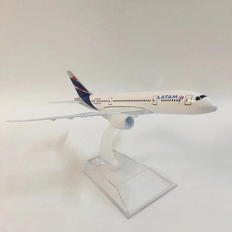 16cm B787 Aircraft Model – 1:400 Scale Diecast with Base