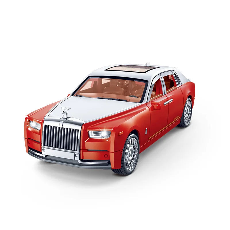 Simulation Rolls-Royce Phantom Model Car Model Ornaments Luxury Car Sedan Toy Car Collection