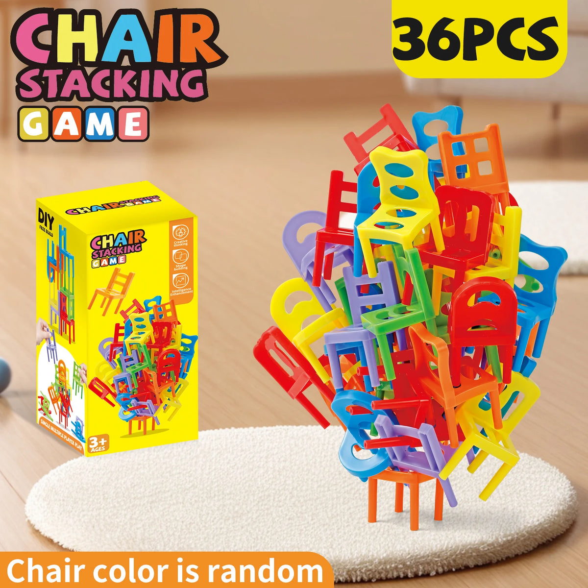 Chair Stacking Toy Set