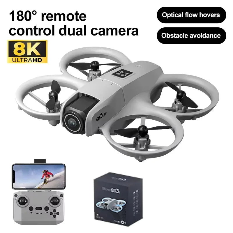 8K Camera Drone with Remote Control – Mini Quadcopter