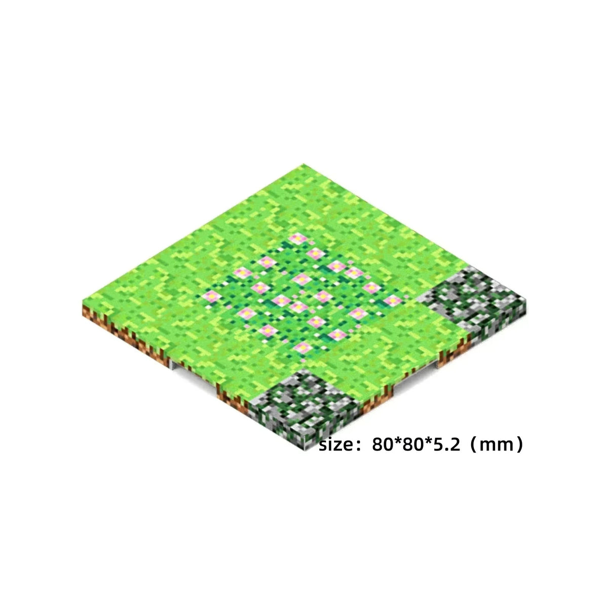 Magnetic Building Block Base Plate for Creative Construction