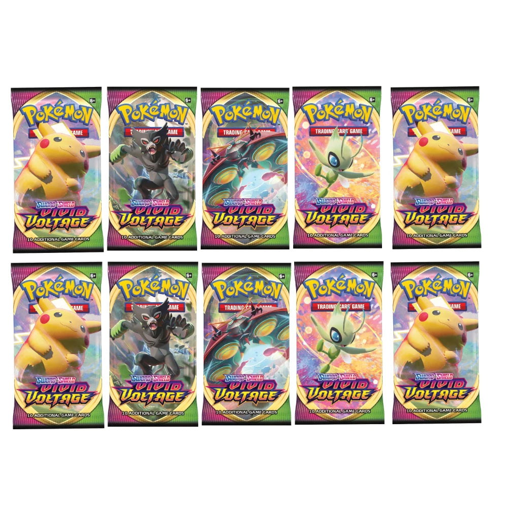 English Trading Card Booster Pack – Sealed Collectible Game Cards