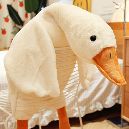 Goose Plush Toy – Soft Stuffed Animal Hugging Pillow
