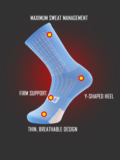 Professional Cycling Socks Compression Socks Breathable Men's And Women's Sports Running Basketball Socks