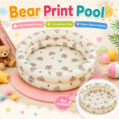 Inflatable Pool for Kids, Portable PVC Splash Play Ball Pit