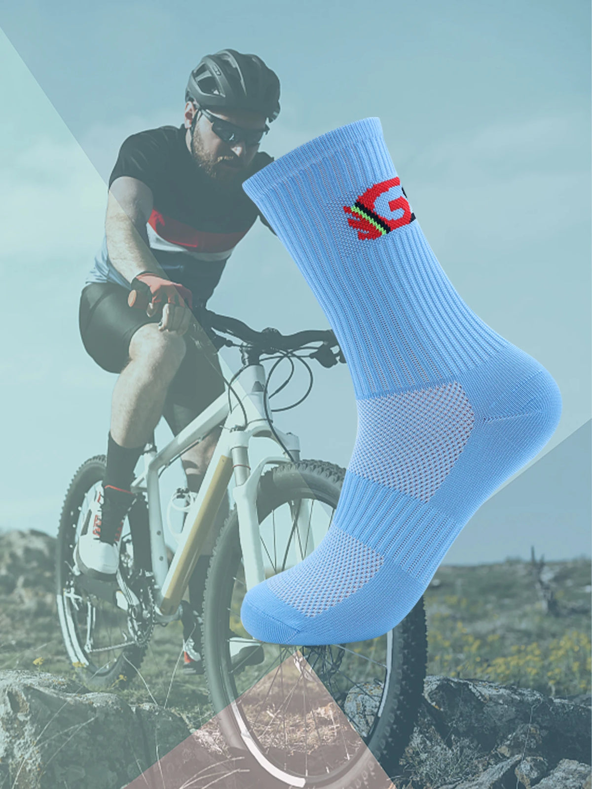 New Cycling Socks High Quality Compression Men Bike Outdoor Women Running Professional Sports Running