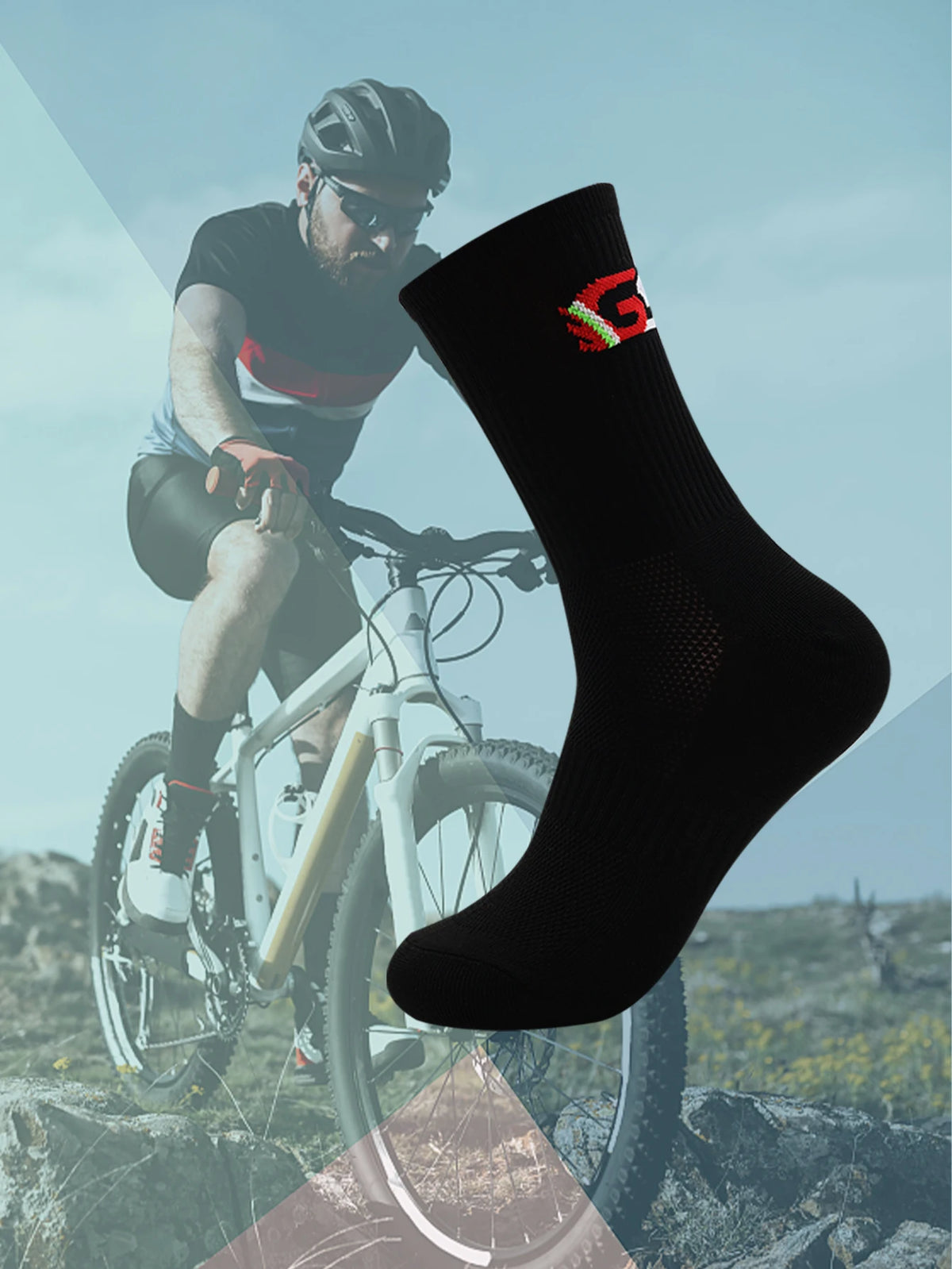 New Cycling Socks High Quality Compression Men Bike Outdoor Women Running Professional Sports Running