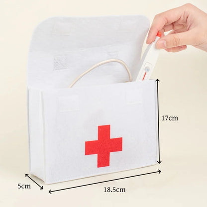 Kids Doctor Kit – Wooden Pretend Play Medical Set