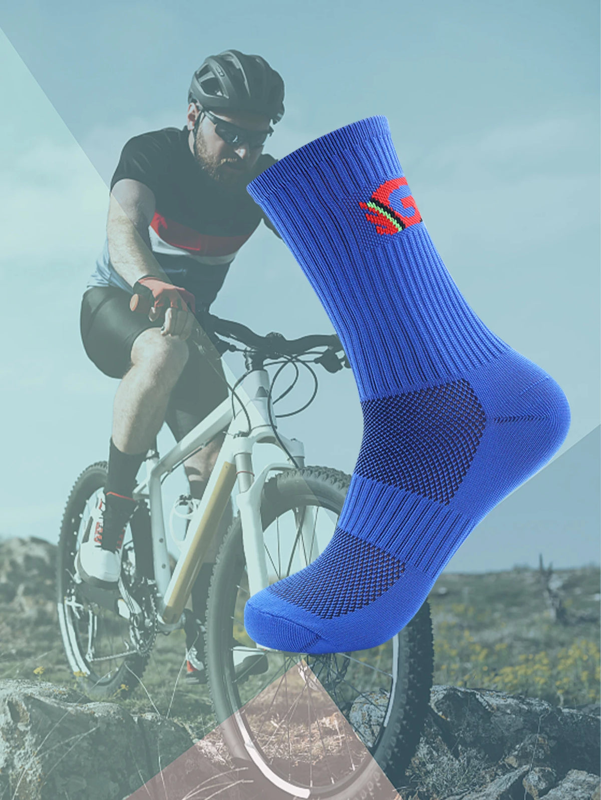 New Cycling Socks High Quality Compression Men Bike Outdoor Women Running Professional Sports Running