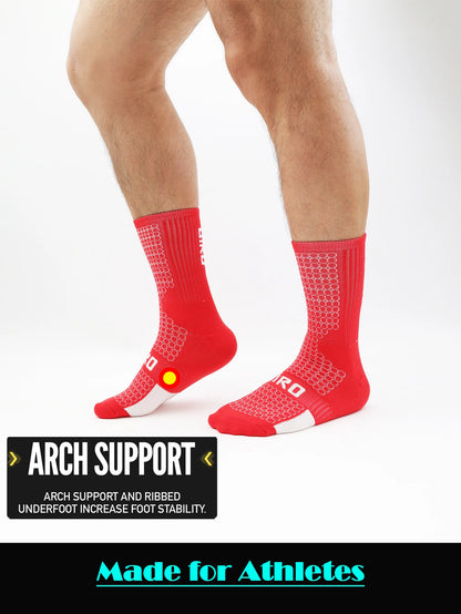 Professional Cycling Socks Compression Socks Breathable Men's And Women's Sports Running Basketball Socks