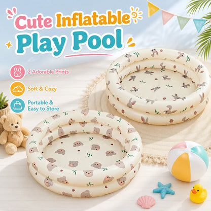 Inflatable Pool for Kids, Portable PVC Splash Play Ball Pit