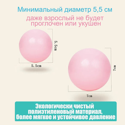 Ball Pit Balls 20-Pack 5.5cm Soft Play Balls for Kids