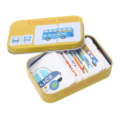Matching Card Game for Kids – Cognitive Learning Puzzle Cards
