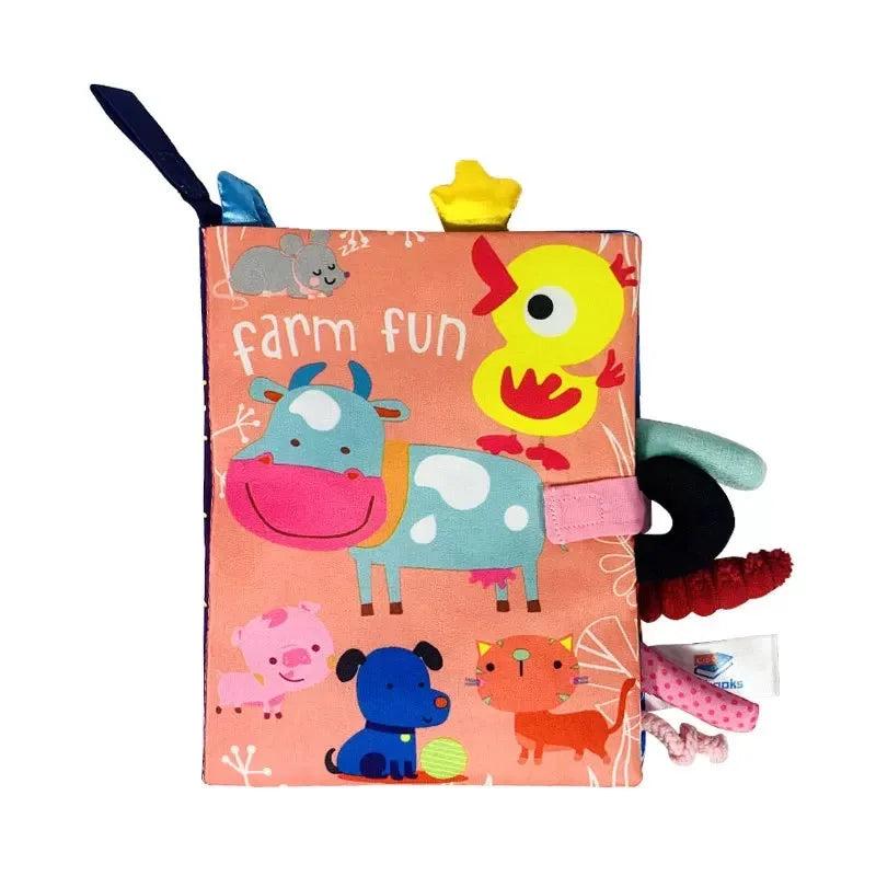 Baby Cloth Book – Interactive Sensory Early Learning Toy