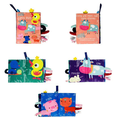 Baby Cloth Book – Interactive Sensory Early Learning Toy