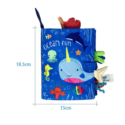 Baby Cloth Book – Interactive Sensory Early Learning Toy