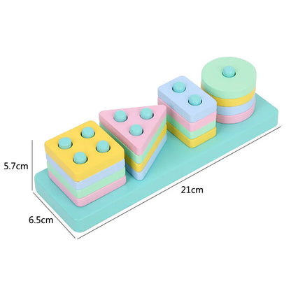 Wooden Puzzles for Kids 3D Early Learning Educational Toy