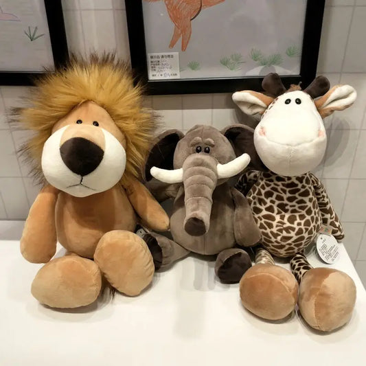 Plush Lion Toy – 25cm Stuffed Animal for Kids