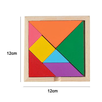 3D Wooden Puzzle for Toddlers – Montessori Learning Toy