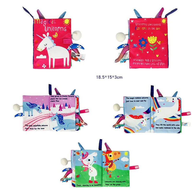 Baby Cloth Book – Interactive Sensory Early Learning Toy