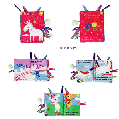 Baby Cloth Book – Interactive Sensory Early Learning Toy