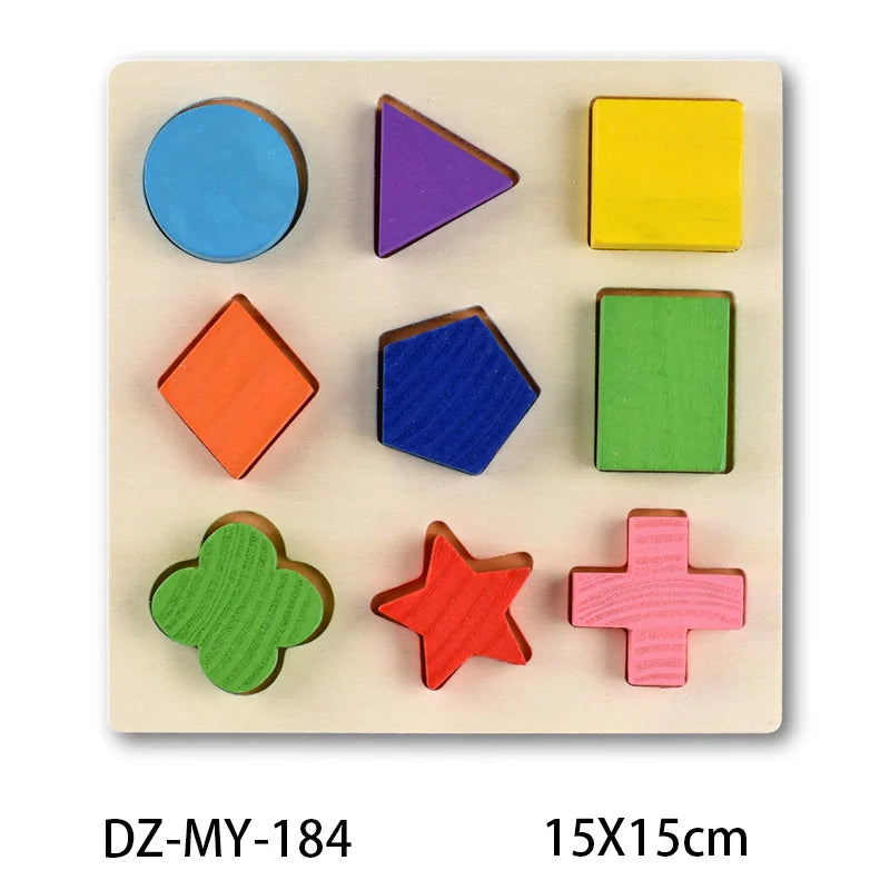 Montessori Puzzle – Kids Jigsaw Tangram Educational Toy