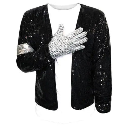 Sequin Stage Costume Unisex Performance Top – Party Outfit