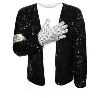 Sequin Stage Costume Unisex Performance Top – Party Outfit