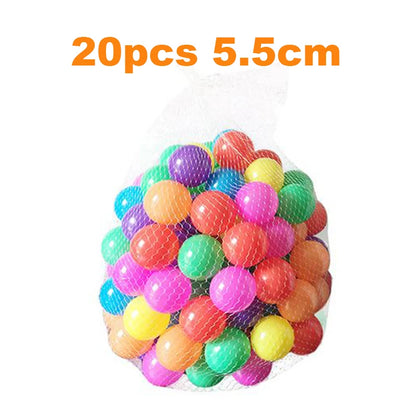 Ball Pit Balls 20-Pack 5.5cm Soft Play Balls for Kids