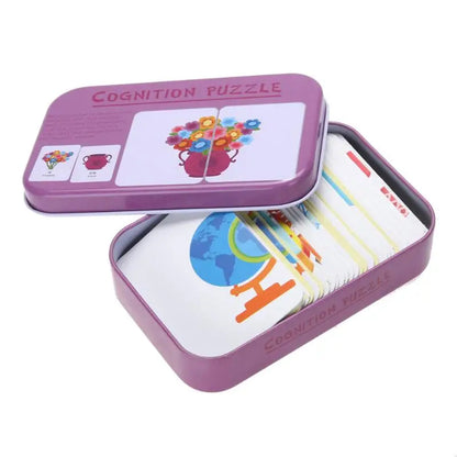 Matching Card Game for Kids – Cognitive Learning Puzzle Cards