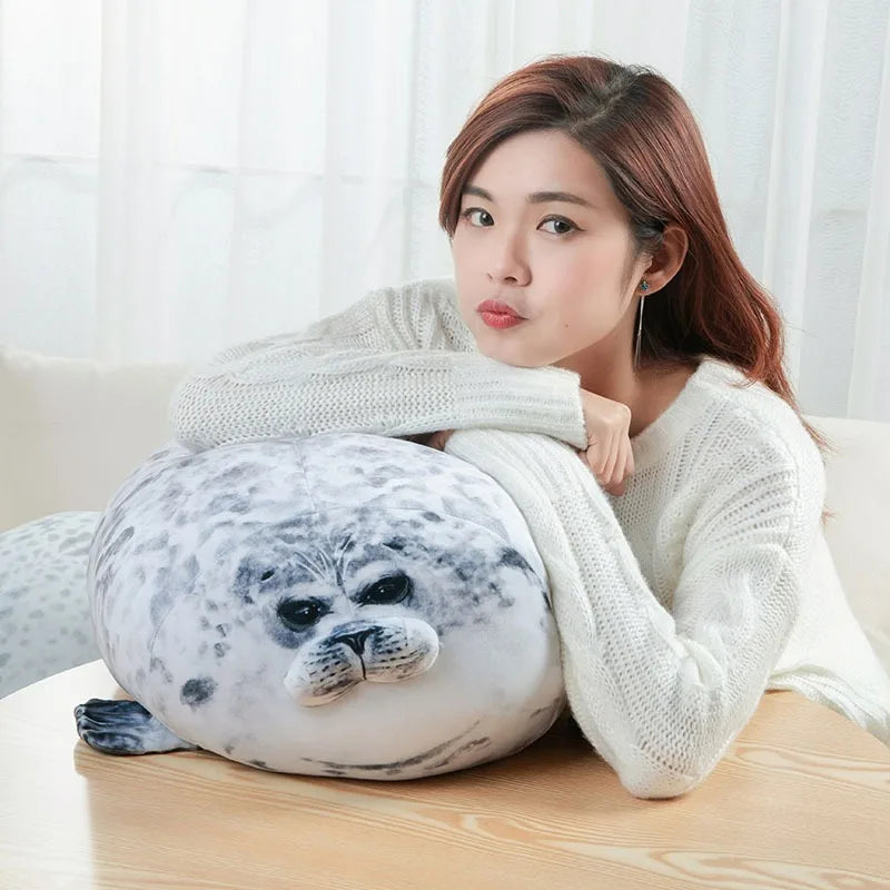Seal Plush Pillow