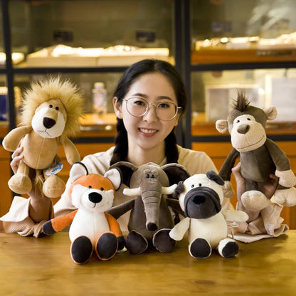 Plush Lion Toy – 25cm Stuffed Animal for Kids