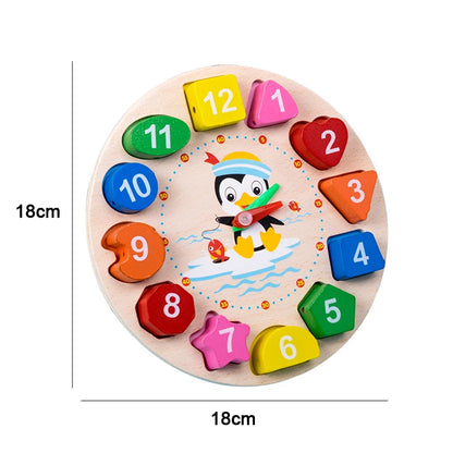 Wooden Puzzles for Kids 3D Early Learning Educational Toy
