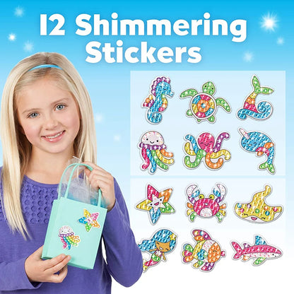 Diamond Painting Sticker Kit – Big Gem Art Craft for Kids