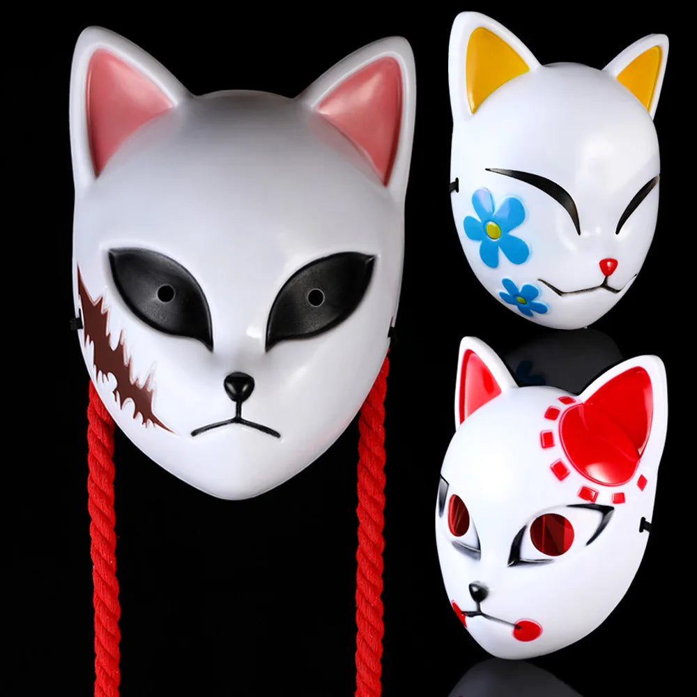 Anime Fox Mask – Cosplay Costume Accessory