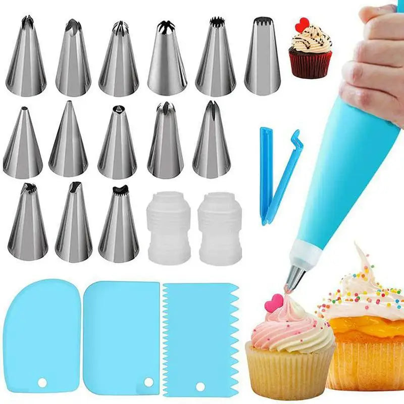 Cake Decorating Piping Kit